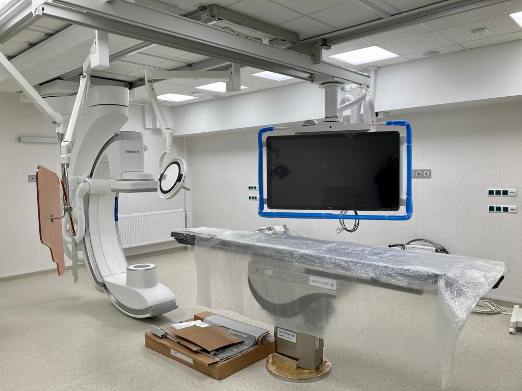 Dostawa angiografu w ramach utworzenia Ośrodka Leczenia Chorób Naczyniowych oraz adaptacja pomieszczeń na 1 piętrze w budynku Szpitala św. Wincentego a Paulo w Gdyni-realizacja XI/2021-III/2022.